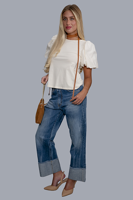 Karlek T-shirt Manica A Palloncino